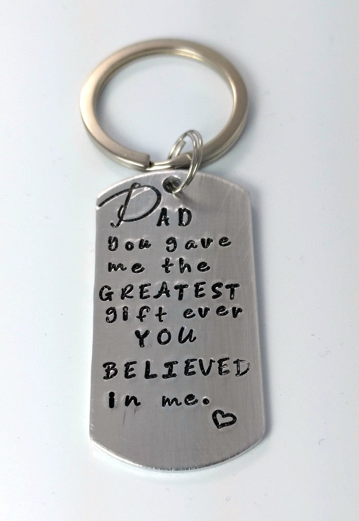 Dad Key Chain Golf Bag Tag by Bling Chicks - Bling Chicks Jewelry Accessories Gifts