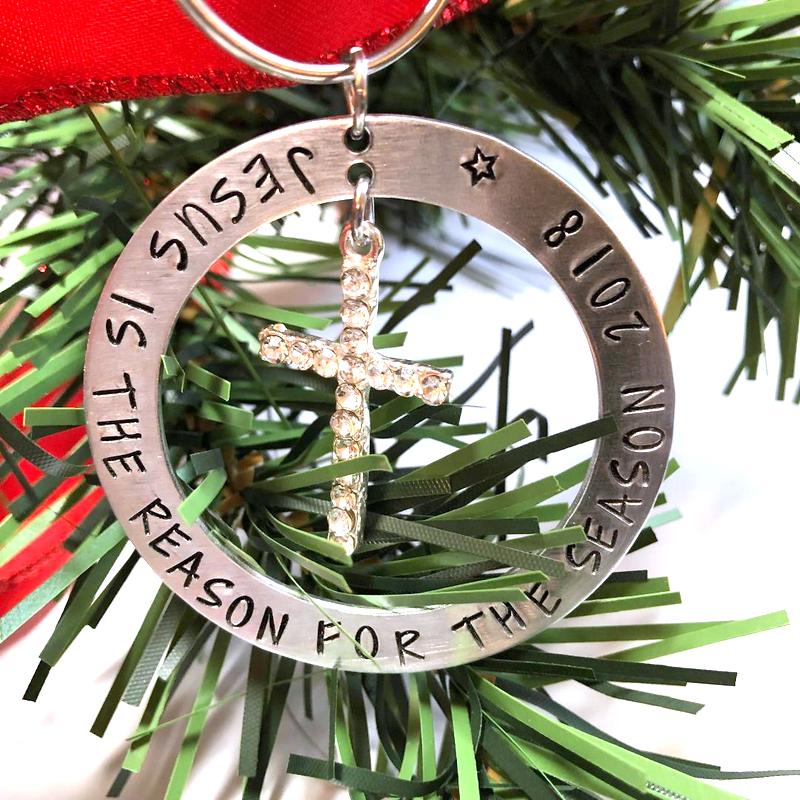 Jesus Is The Reason For The Season Christmas Ornament - Bling Chicks Jewelry Accessories Gifts