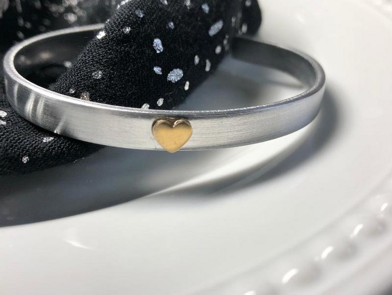 Follow Your Heart Cuff Bracelet - Bling Chicks Jewelry Accessories Gifts
