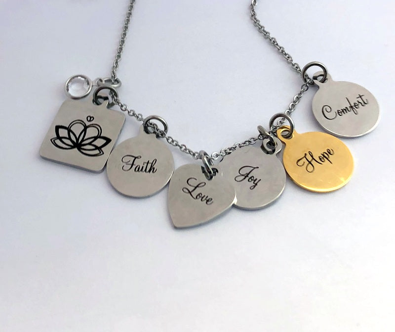 The Giving Doll Charm Necklace By Bling Chicks - Bling Chicks Jewelry Accessories Gifts