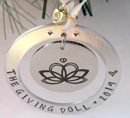The Giving Doll 2019 Ornament #1 - By Bling Chicks - Bling Chicks Jewelry Accessories Gifts