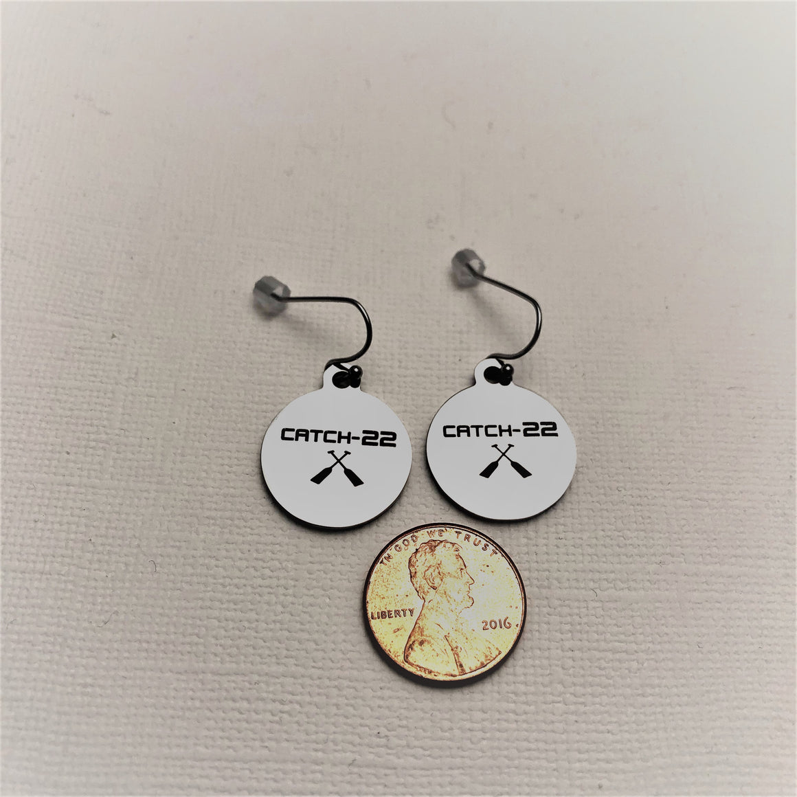 Catch-22 Paddle Earrings