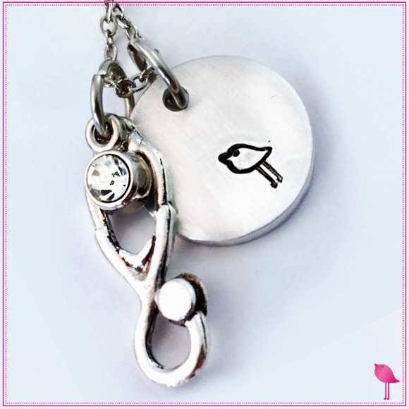 Nurse Chick Bling Chicks Necklace - Bling Chicks Jewelry Accessories Gifts