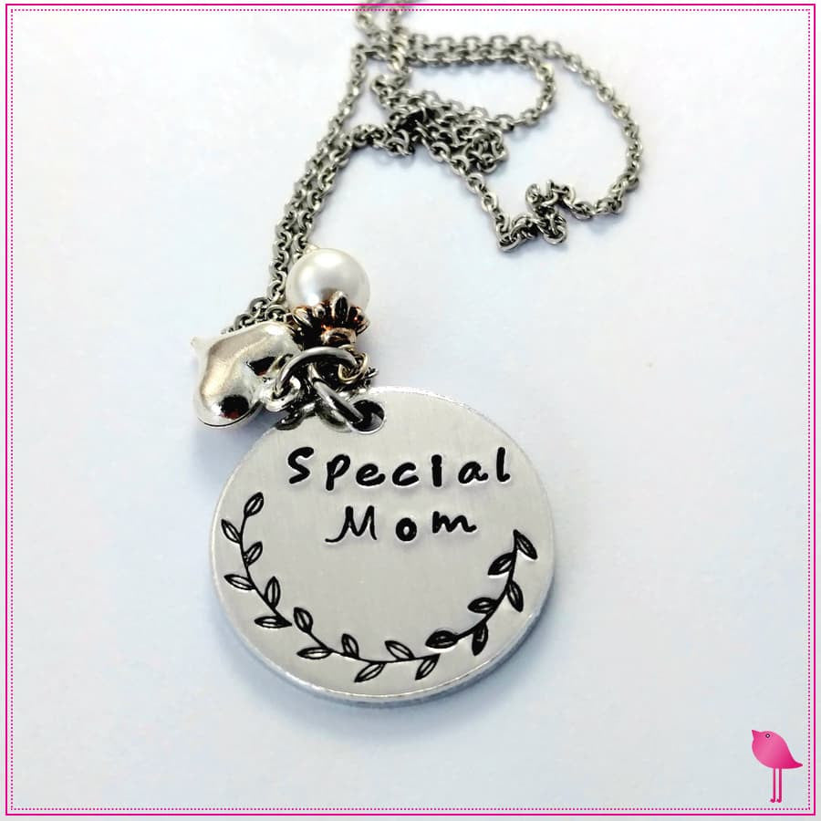 Special Mom Bling Chick Charm Necklace - Bling Chicks Jewelry Accessories Gifts