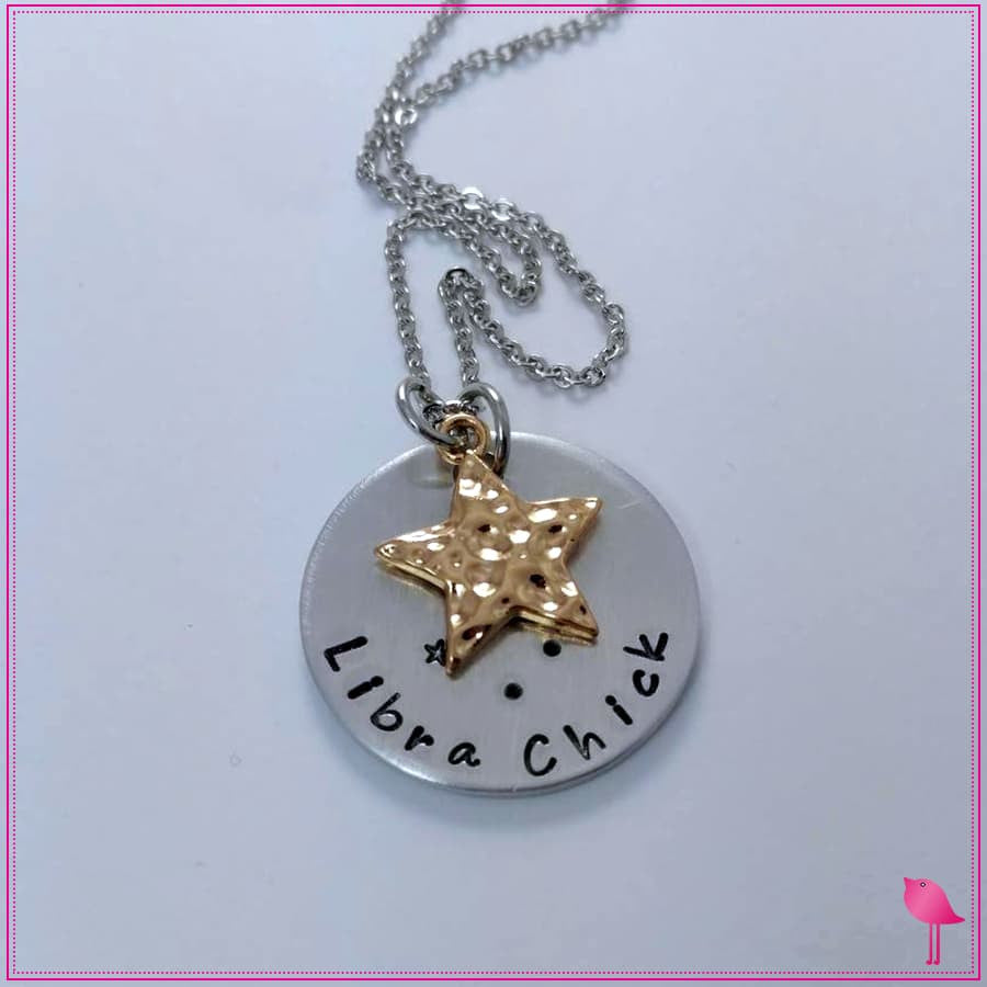 Zodiac Chick Bling Chicks Constellation Necklace - Bling Chicks Jewelry Accessories Gifts